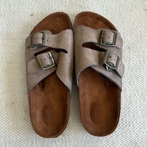 Knock off Birk sandals, beautiful and neutral brown color